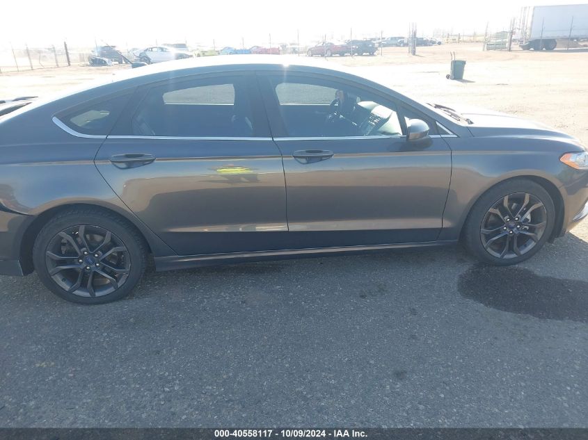 2018 Ford Fusion Se VIN: 3FA6P0T9XJR262535 Lot: 40558117