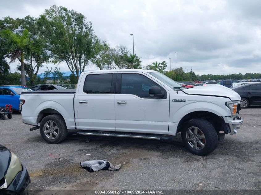 2018 Ford F-150 Xlt VIN: 1FTEW1CB9JKE56012 Lot: 40558127