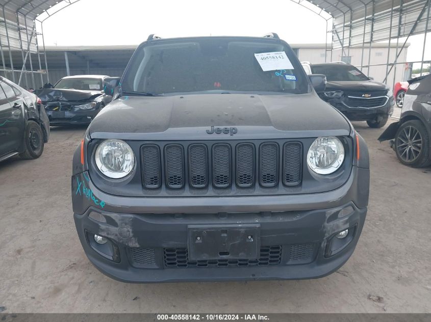 2018 Jeep Renegade Altitude Fwd VIN: ZACCJABB4JPJ72488 Lot: 40558142