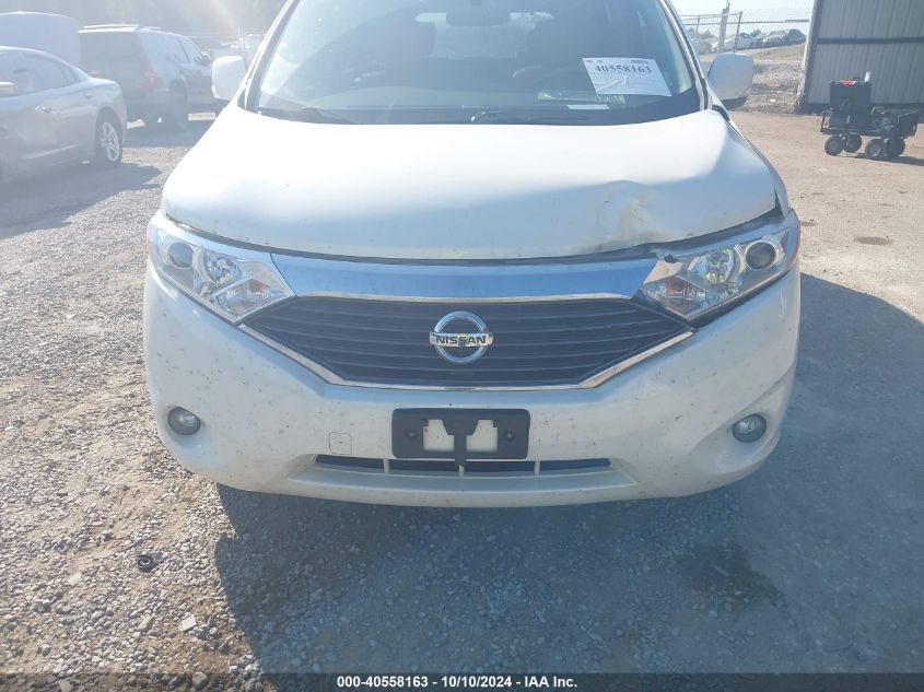 2012 Nissan Quest Sl VIN: JN8AE2KP6C9051678 Lot: 40558163