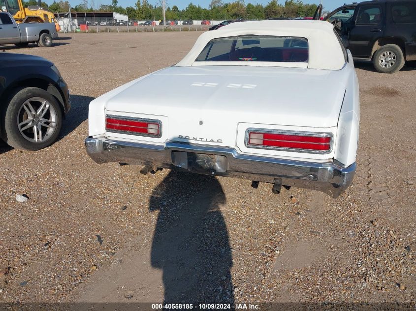 1971 Pontiac 2 Door Coupe VIN: 252671X325374 Lot: 40558185