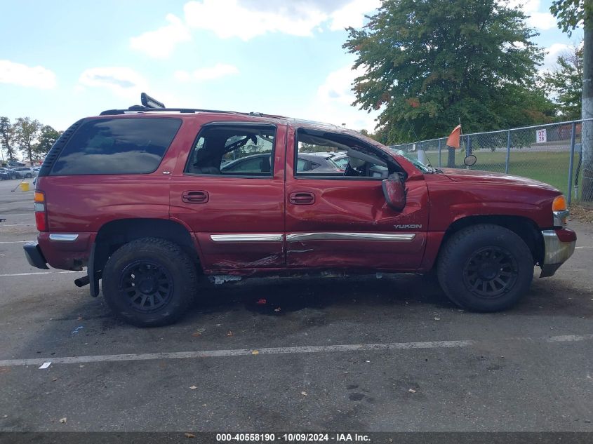 2002 GMC Yukon Slt VIN: 1GKEK13Z12R174646 Lot: 40558190