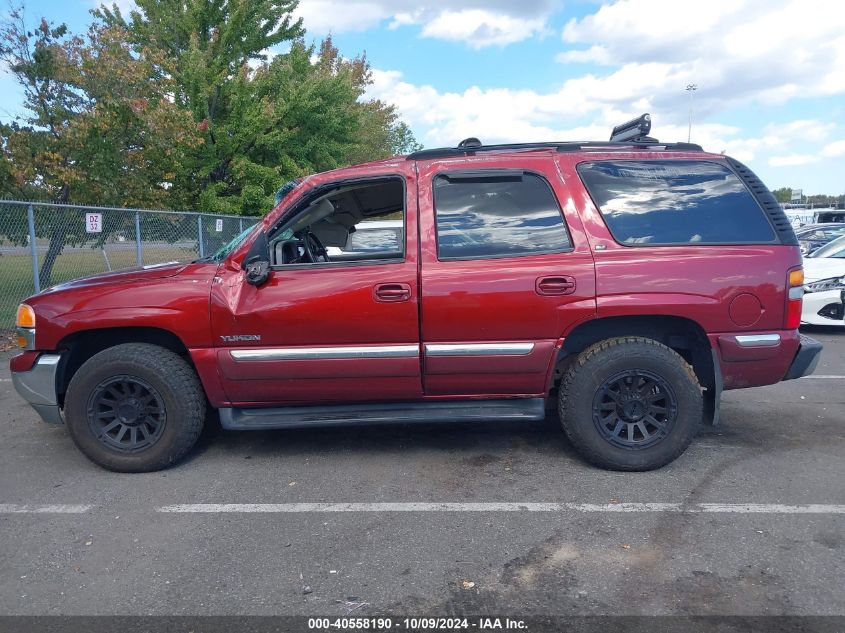 2002 GMC Yukon Slt VIN: 1GKEK13Z12R174646 Lot: 40558190