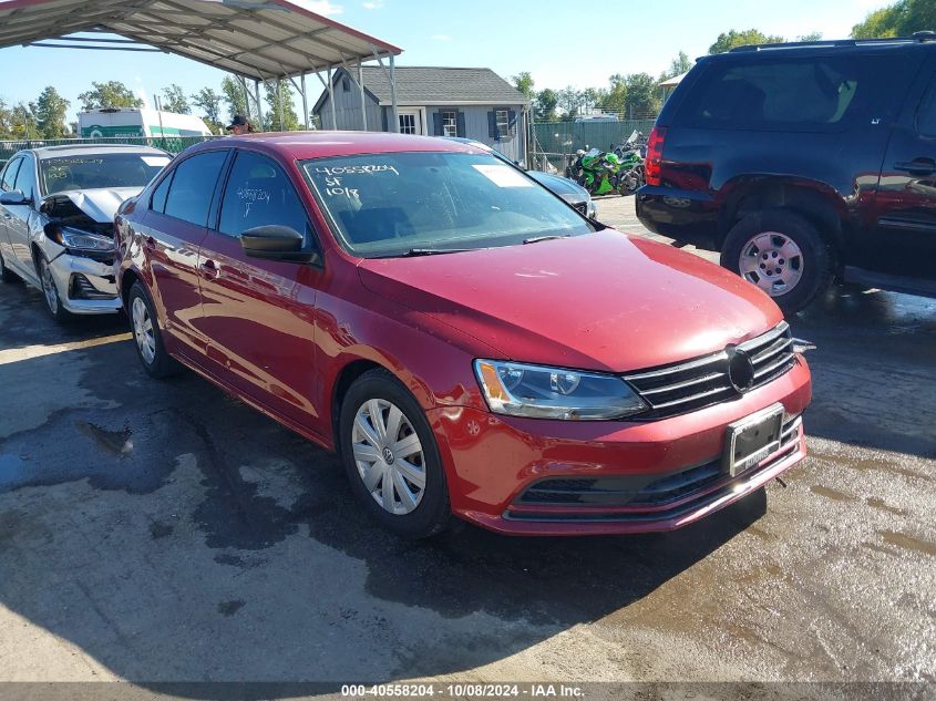 2016 Volkswagen Jetta 1.4T S VIN: 3VW267AJ5GM306204 Lot: 40558204