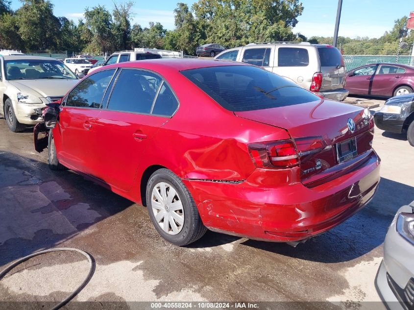 2016 Volkswagen Jetta 1.4T S VIN: 3VW267AJ5GM306204 Lot: 40558204