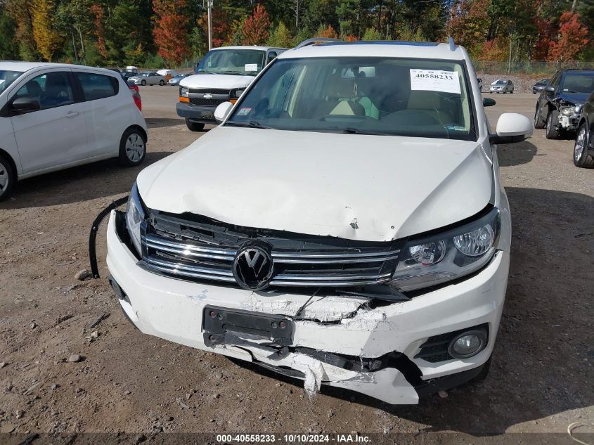 2013 Volkswagen Tiguan Se VIN: WVGBV3AX1DW607966 Lot: 40558233