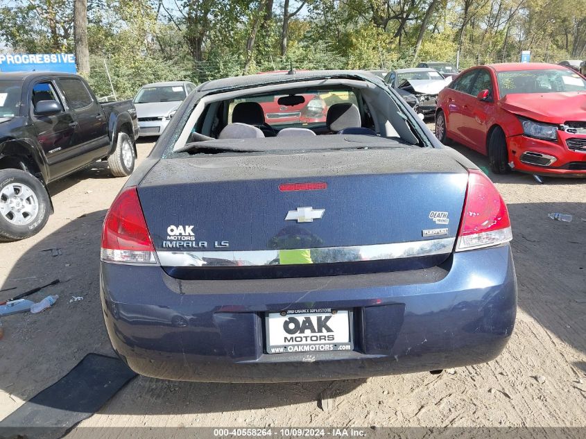 2G1WB58K581260488 2008 Chevrolet Impala Ls