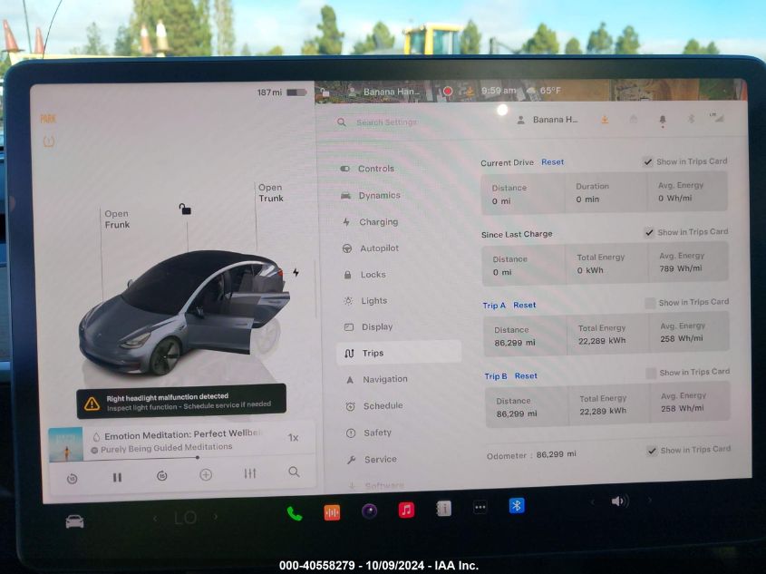 2022 Tesla Model 3 Long Range Dual Motor All-Wheel Drive VIN: 5YJ3E1EBXNF245864 Lot: 40558279