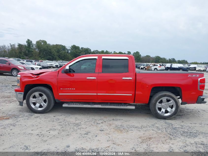 2014 Chevrolet Silverado 1500 2Lt VIN: 3GCPCREC5EG299453 Lot: 40558286