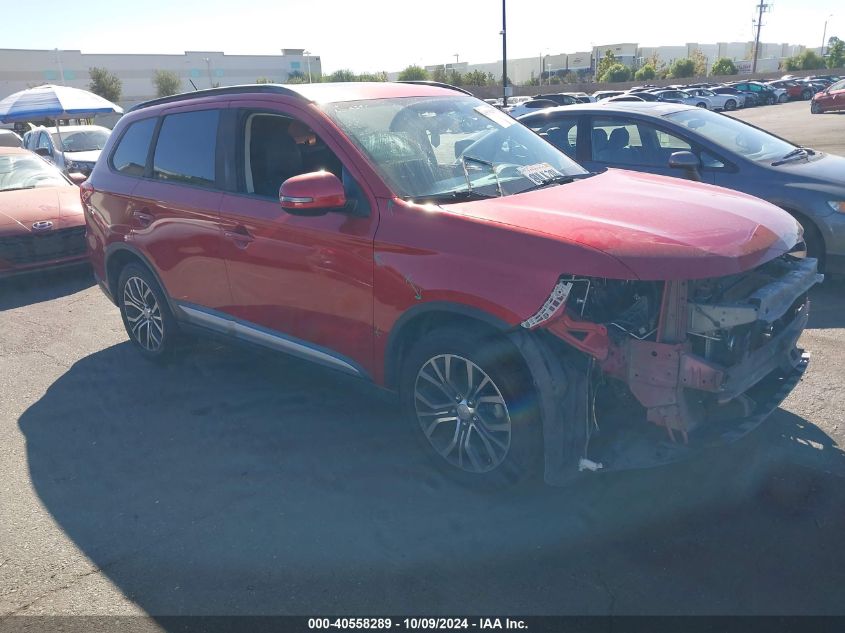 2016 Mitsubishi Outlander Se/Sel VIN: JA4AD3A31GZ065166 Lot: 40558289