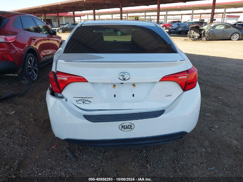 2017 TOYOTA COROLLA SE - 2T1BURHE1HC856281