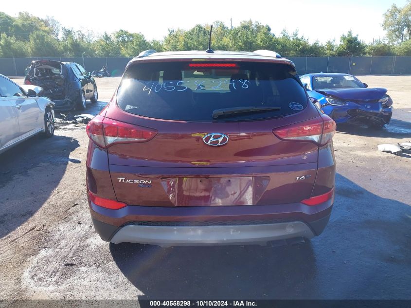 2017 Hyundai Tucson Eco VIN: KM8J33A27HU469695 Lot: 40558298