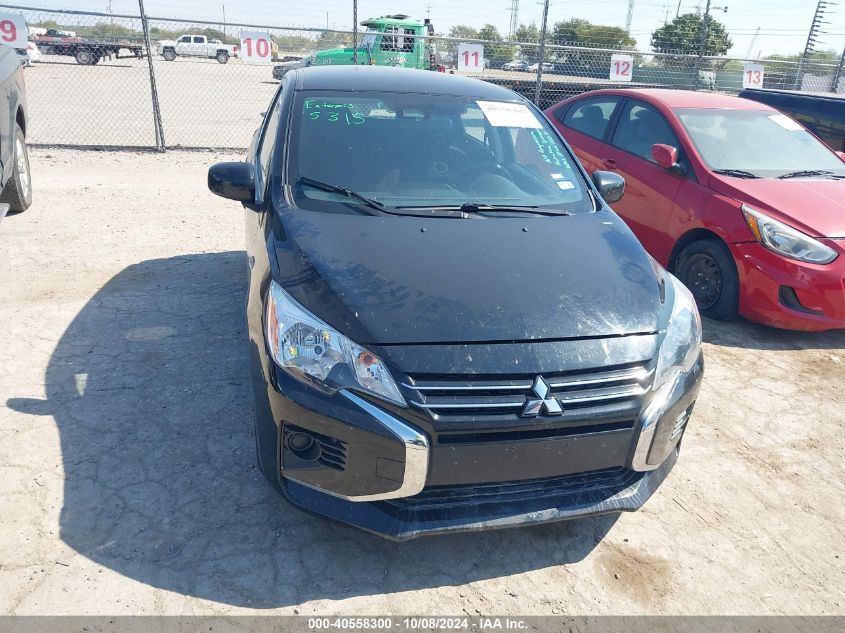 2021 Mitsubishi Mirage Carbonite Edition/Es/Le VIN: ML32AUHJ5MH013766 Lot: 40558300