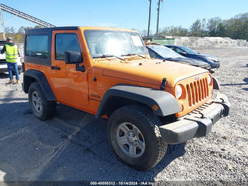 2012 Jeep Wrangler Sport VIN: 1C4AJWAG9CL239436 Lot: 40558312