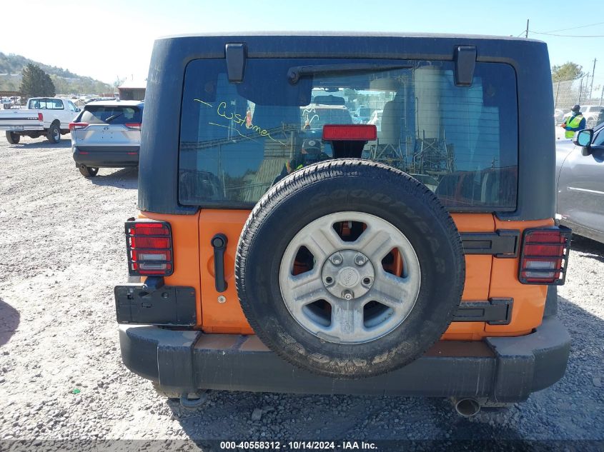 2012 Jeep Wrangler Sport VIN: 1C4AJWAG9CL239436 Lot: 40558312