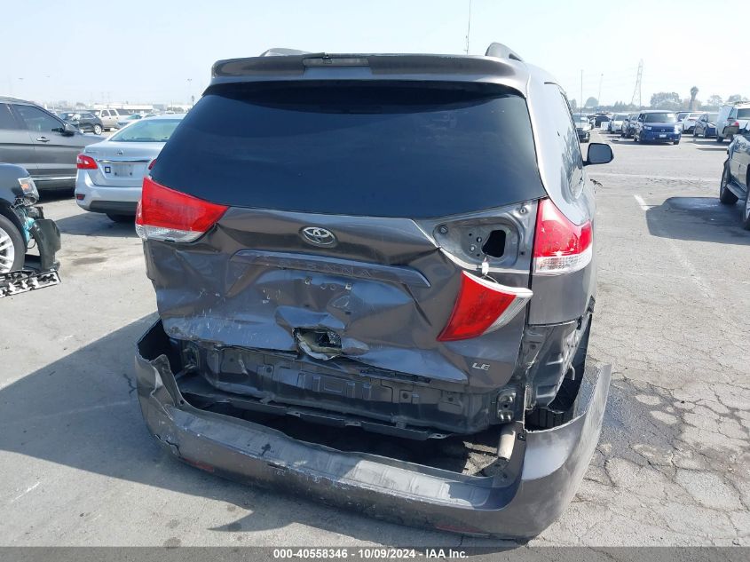 5TDKK3DC7ES417693 2014 Toyota Sienna Le V6 8 Passenger