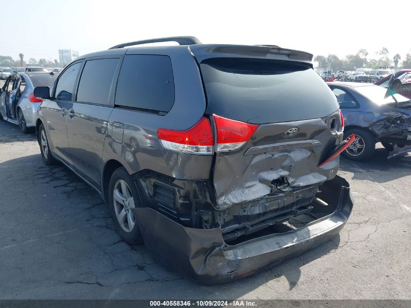 5TDKK3DC7ES417693 2014 Toyota Sienna Le V6 8 Passenger