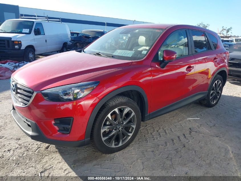 2016 Mazda Cx-5 Grand Touring VIN: JM3KE4DYXG0847921 Lot: 40558348