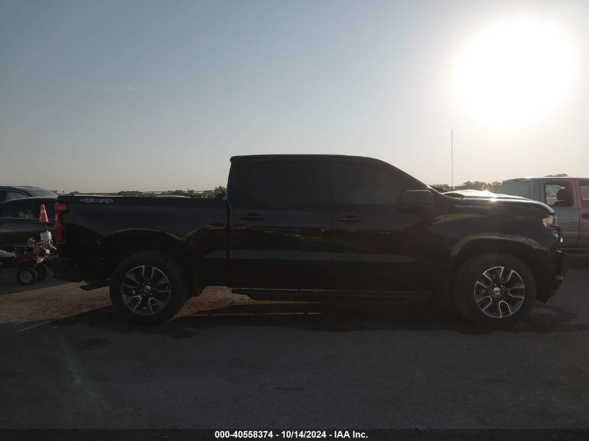 2021 Chevrolet Silverado K1500 Rst VIN: 3GCUYEEDXMG270972 Lot: 40558374