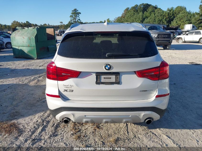 2019 BMW X3 Sdrive30I VIN: 5UXTR7C54KLR52440 Lot: 40558400