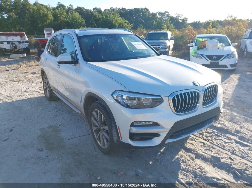 2019 BMW X3 SDRIVE30I - 5UXTR7C54KLR52440