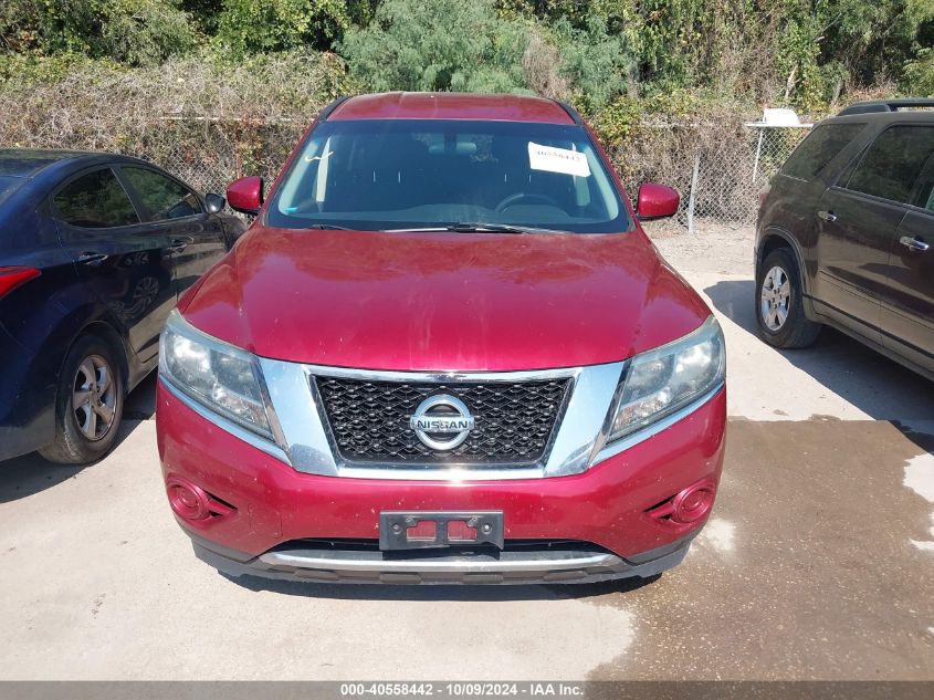 2014 Nissan Pathfinder S VIN: 5N1AR2MN5EC728040 Lot: 40558442