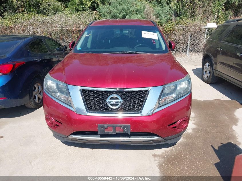 2014 Nissan Pathfinder S VIN: 5N1AR2MN5EC728040 Lot: 40558442