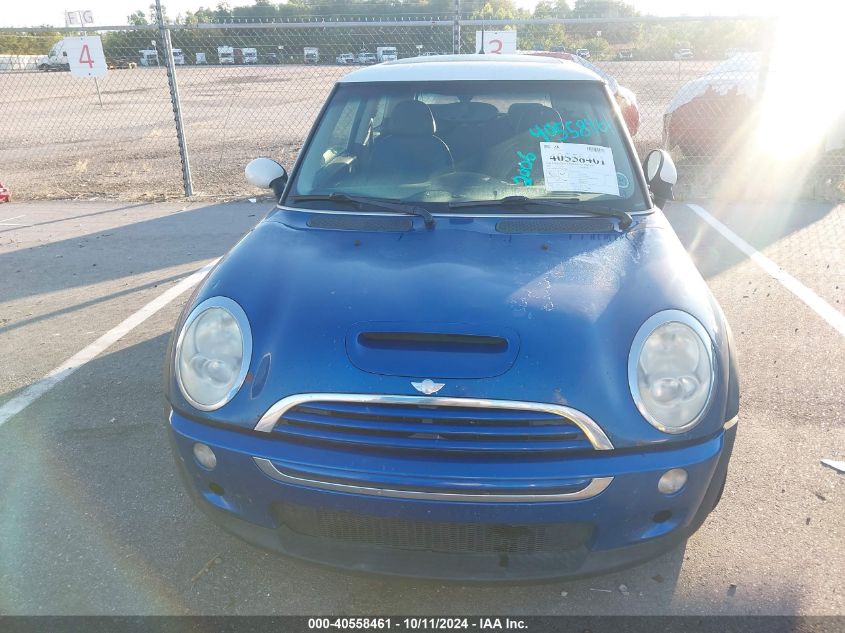 2006 Mini Cooper S VIN: WMWRE33596TJ48685 Lot: 40558461