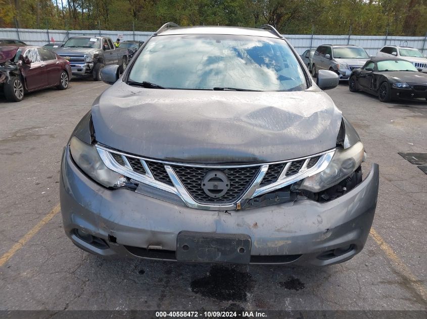 JN8AZ1MW3EW523486 2014 Nissan Murano S/Sl/Sv/Le