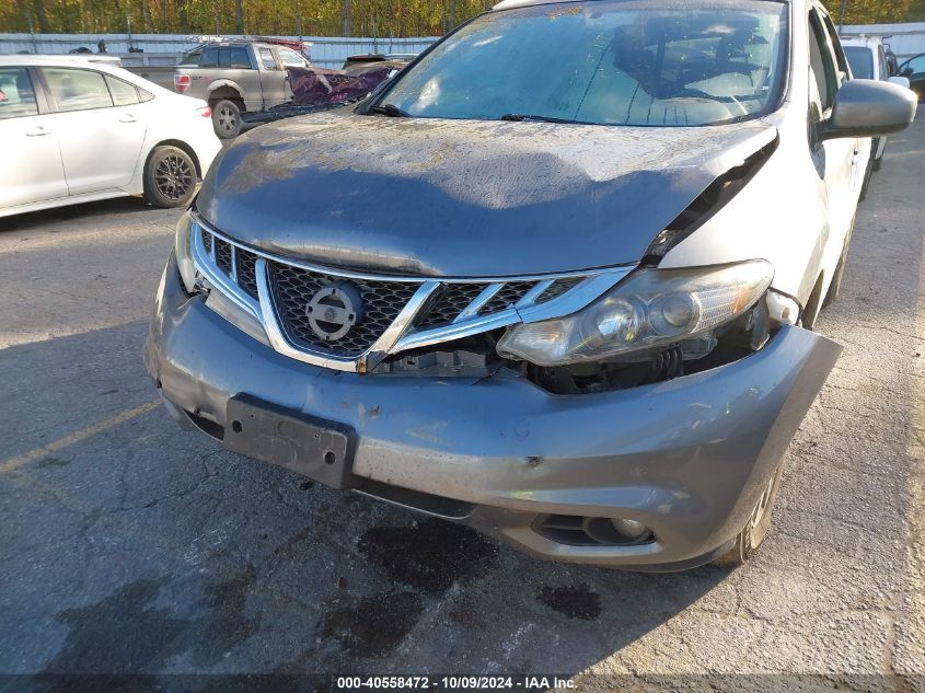 JN8AZ1MW3EW523486 2014 Nissan Murano S/Sl/Sv/Le