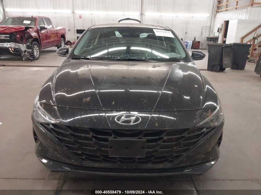 KMHLM4AJXPU090692 2023 Hyundai Elantra Blue