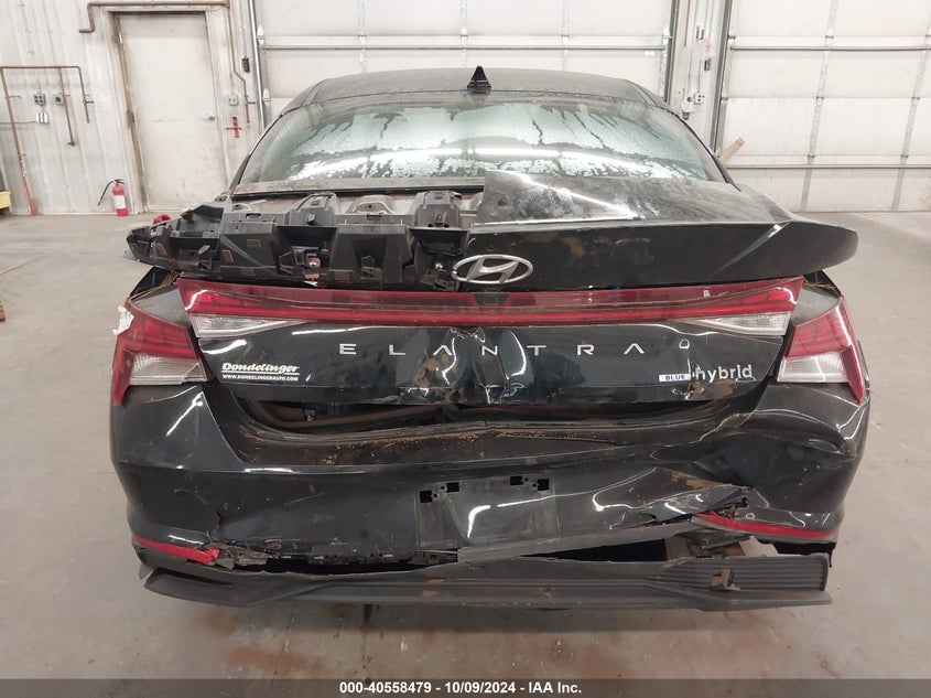 KMHLM4AJXPU090692 2023 Hyundai Elantra Blue