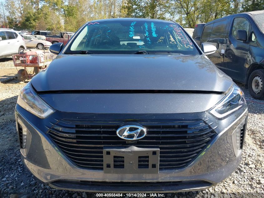 2017 Hyundai Ioniq Hybrid Limited VIN: KMHC85LC7HU046966 Lot: 40558484