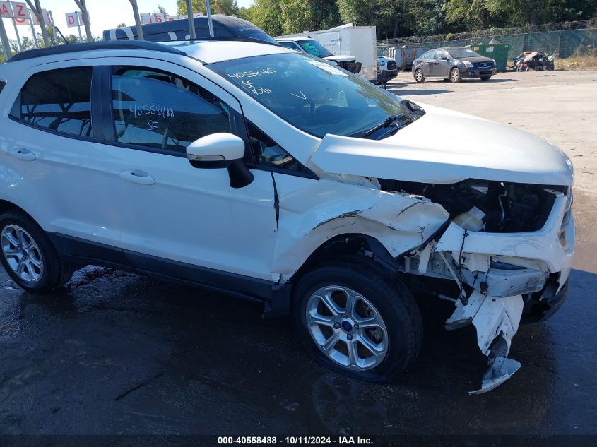 2018 Ford Ecosport Se VIN: MAJ3P1TE1JC210439 Lot: 40558488