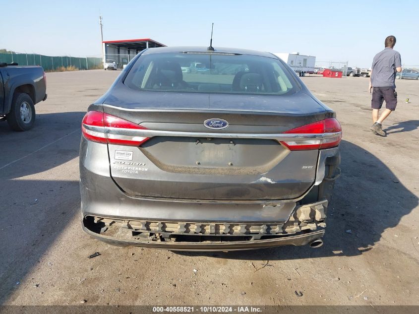 2017 FORD FUSION SE - 3FA6P0H70HR111494