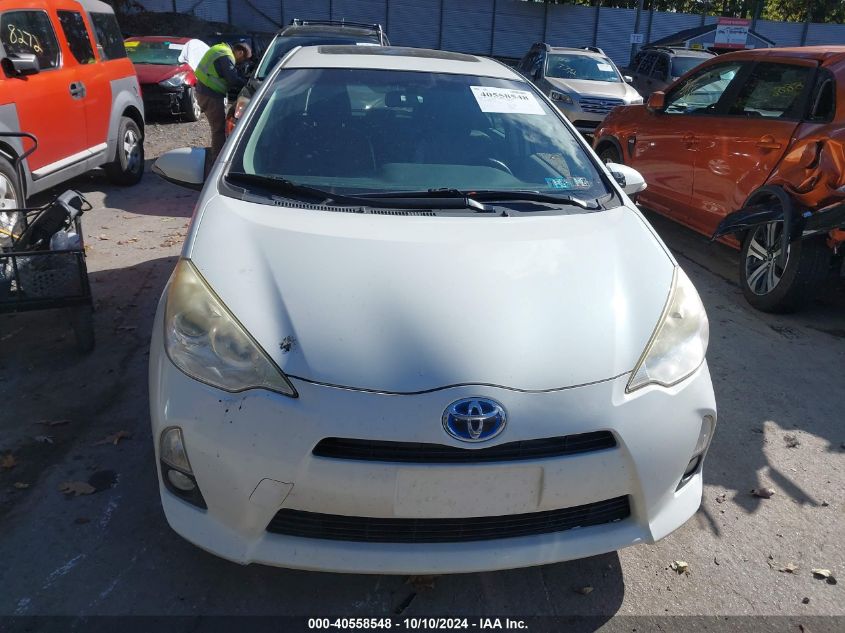 2014 Toyota Prius C Four VIN: JTDKDTB35E1060282 Lot: 40558548