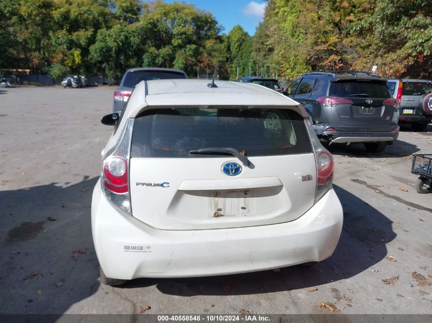 JTDKDTB35E1060282 2014 Toyota Prius C Four