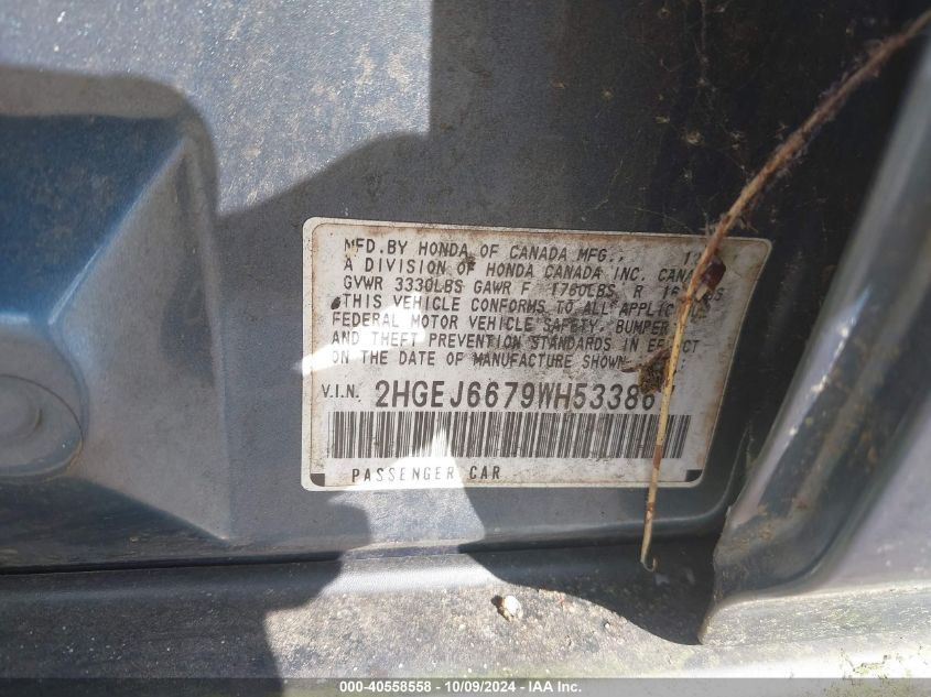 2HGEJ6679WH533867 1998 Honda Civic Lx