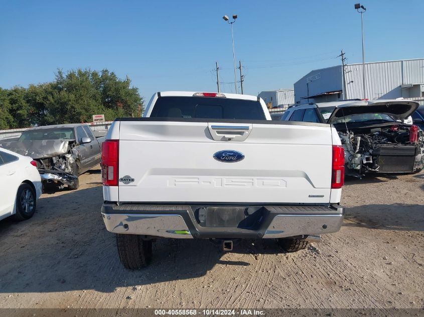 2018 Ford F-150 Lariat VIN: 1FTEW1EG2JKD54012 Lot: 40558568