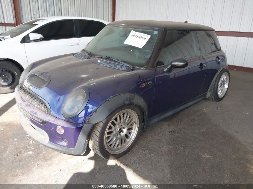 2006 Mini Cooper S VIN: WMWRE33526TJ33574 Lot: 40558580