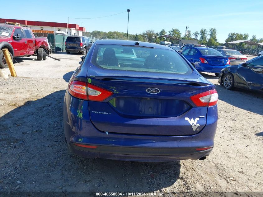 2016 FORD FUSION SE - 3FA6P0H74GR325502