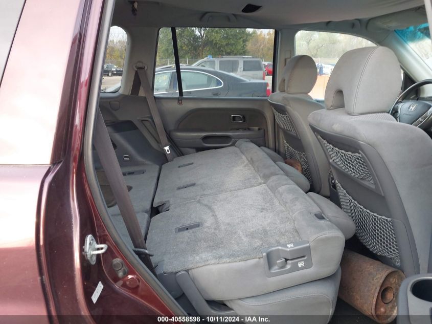 2007 Honda Pilot Ex VIN: 5FNYF18467B012146 Lot: 40558598