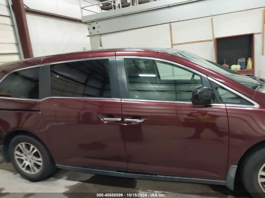 2012 Honda Odyssey Ex-L VIN: 5FNRL5H6XCB094186 Lot: 40558599