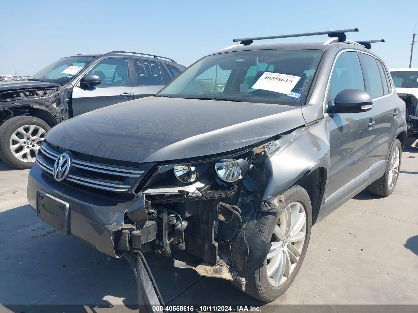 2012 Volkswagen Tiguan Se VIN: WVGAV7AX5CW000566 Lot: 40558615