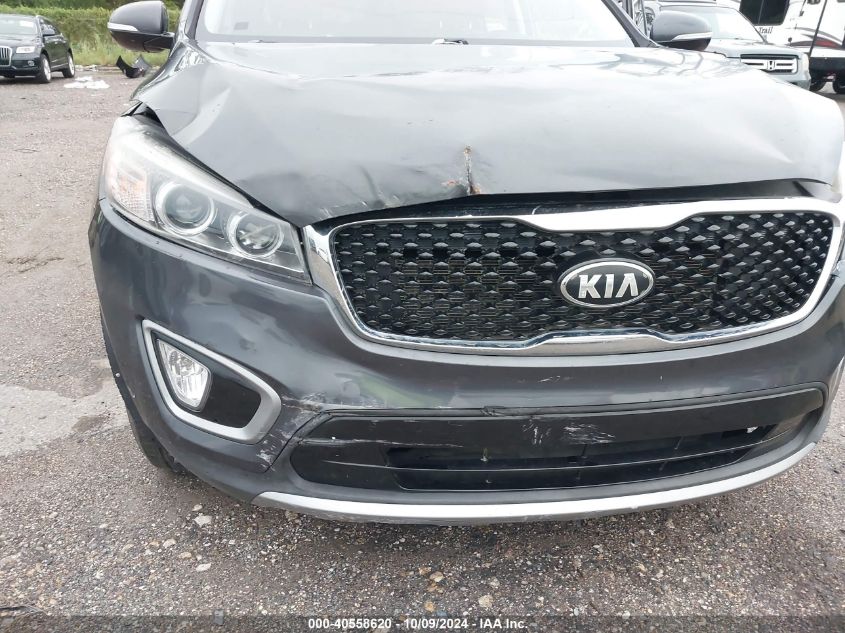 5XYPHDA56GG156119 2016 Kia Sorento Ex