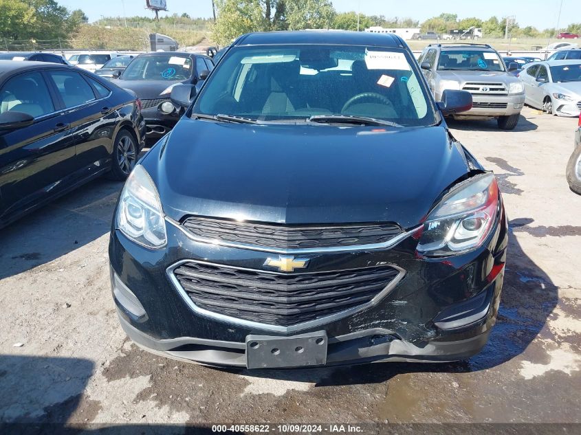 2016 Chevrolet Equinox Ls VIN: 2GNFLEEKXG6175373 Lot: 40558622