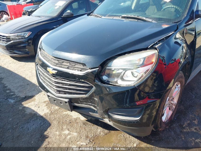 2016 Chevrolet Equinox Ls VIN: 2GNFLEEKXG6175373 Lot: 40558622