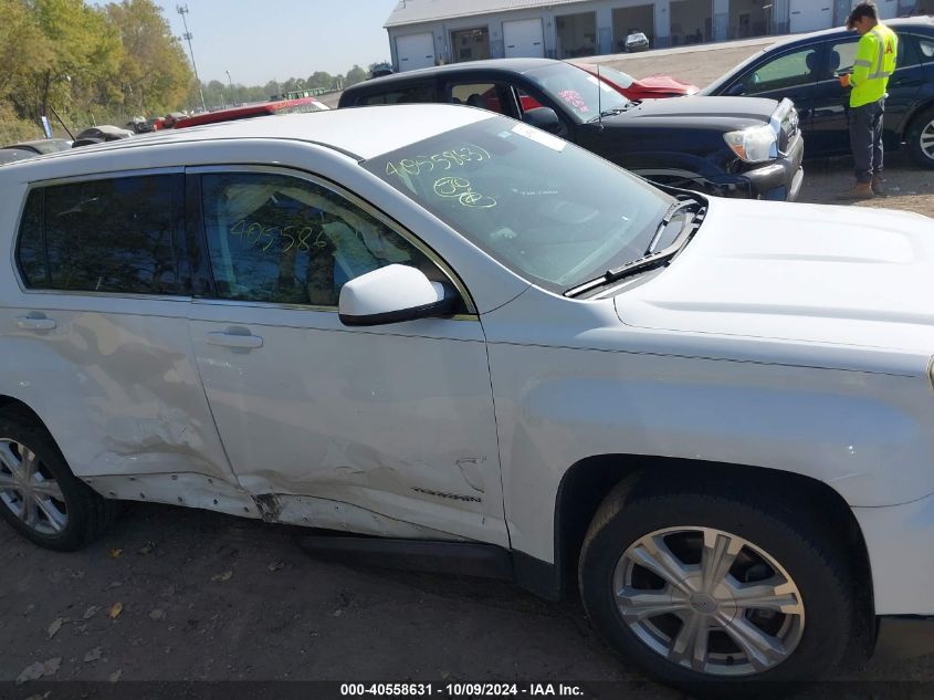 2017 GMC Terrain Sle VIN: 2GKALMEK8H6317285 Lot: 40558631