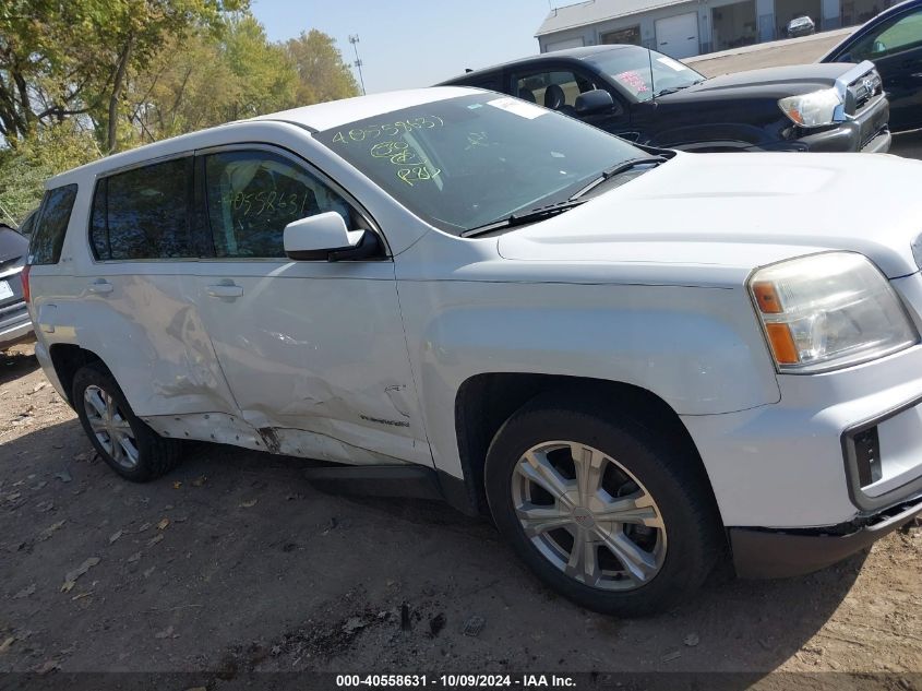 2017 GMC Terrain Sle VIN: 2GKALMEK8H6317285 Lot: 40558631