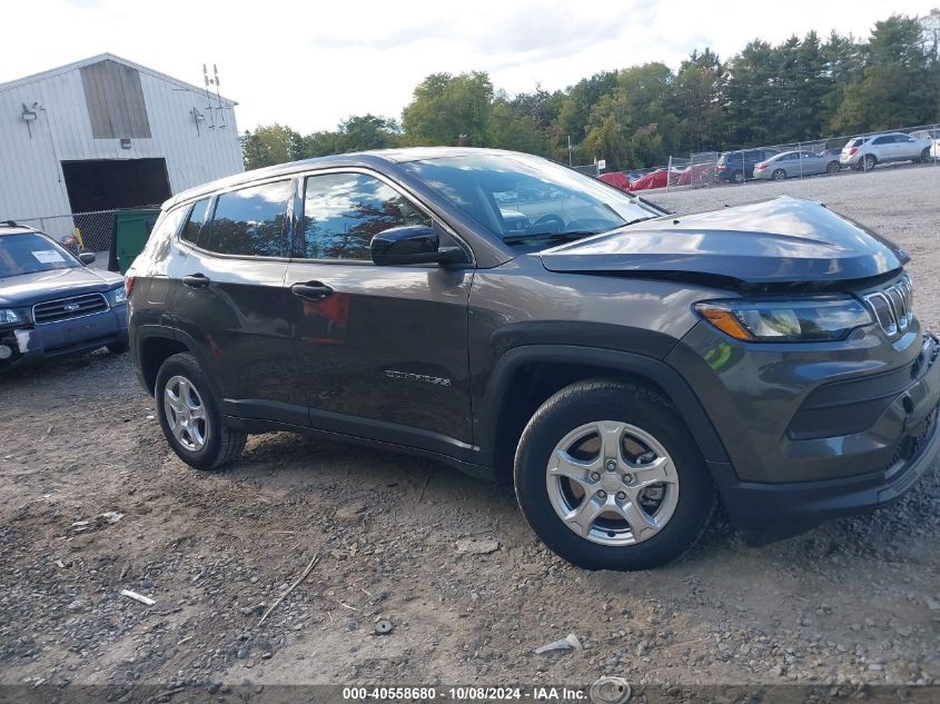 3C4NJCAB5NT213976 2022 Jeep Compass Sport Fwd